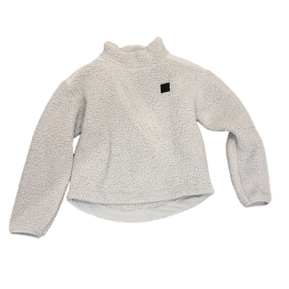 Under armor baby blue sherpa mock neck sweater